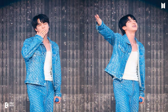 Foto: Jin (BTS) retransmite su concierto en directo/ Cortesía Foto: Jin (BTS) retransmite su concierto en directo/ Cortesía