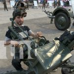 ¡Como si fuera Free Fire! Impresionante exposición militar del Ejército de Nicaragua Foto: Ejército conecta con la juventud en Managua/TN8