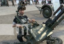 ¡Como si fuera Free Fire! Impresionante exposición militar del Ejército de Nicaragua Foto: Ejército conecta con la juventud en Managua/TN8
