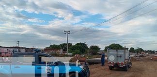 Foto: Managua un feto fue encontrado entre concreto y basura en zona de obra/TN8