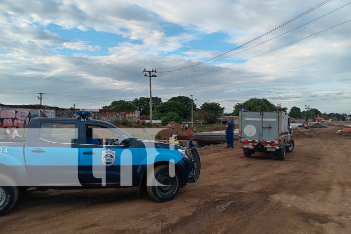 Foto: Managua un feto fue encontrado entre concreto y basura en zona de obra/TN8