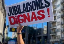 Jubilados vuelven a las calles en Argentina para exigir derechos Foto: Protestas en Argentina /cortesía