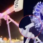 Terror en Arabia Saudita: juego mecánico se parte en dos (VIDEO) Foto: Terror en Arabia Saudita /cortesía