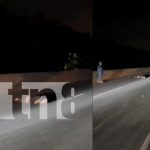 Muerte en la Garita Norte: Conductor imprudente acaba con la vida de un anciano Foto: Accidente en el sector de la Garita Norte, en Managua/ TN8