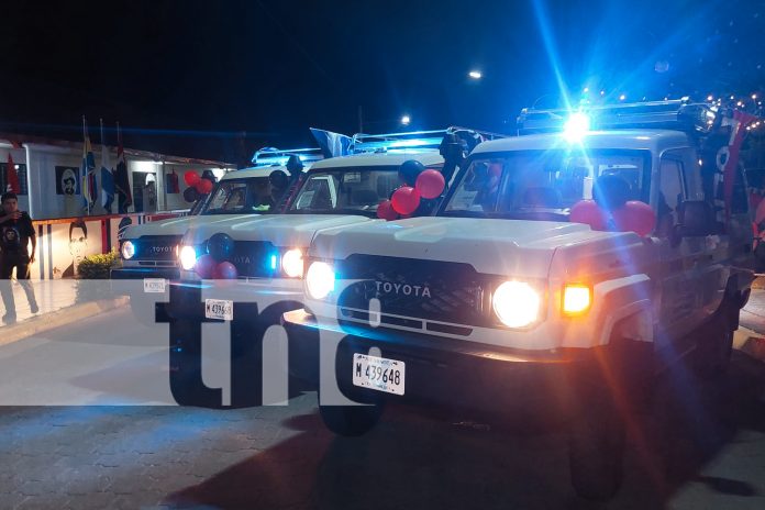Foto: Madriz recibe 5 nuevas ambulancias/TN8