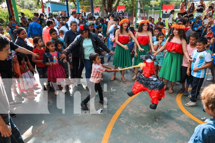 Foto: Piñatas, juegos y esperanza: Nicaragua celebra los 46 años del 17 de julio/TN8