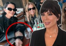 Foto: Descubren error de Photoshop en foto de Kris Jenner/ Cortesía
