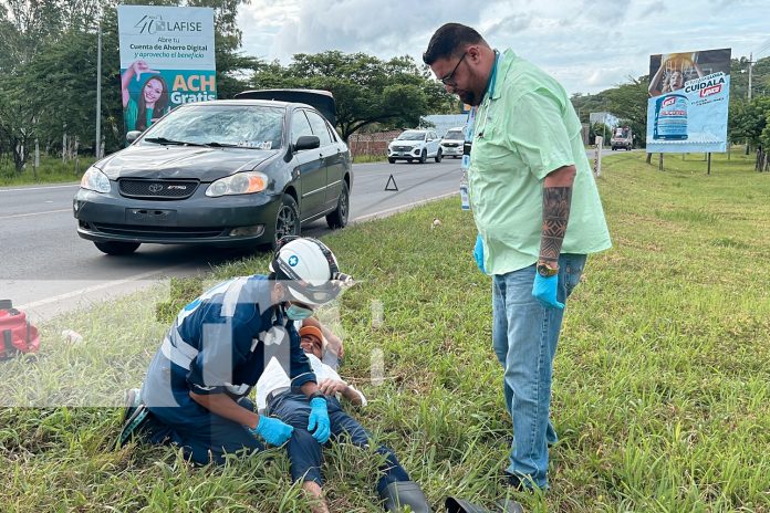 Foto: Choque en carretera Juigalpa-Managua/ TN8 Foto: Choque en carretera Juigalpa-Managua/ TN8