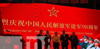 Foto: China y Nicaragua celebran la lucha contra el fascismo/TN8