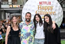 Adam Sandler y sus hijas se lucen en la película «Happy Gilmore 2» Foto: Adam Sandler y sus hijas /cortesía