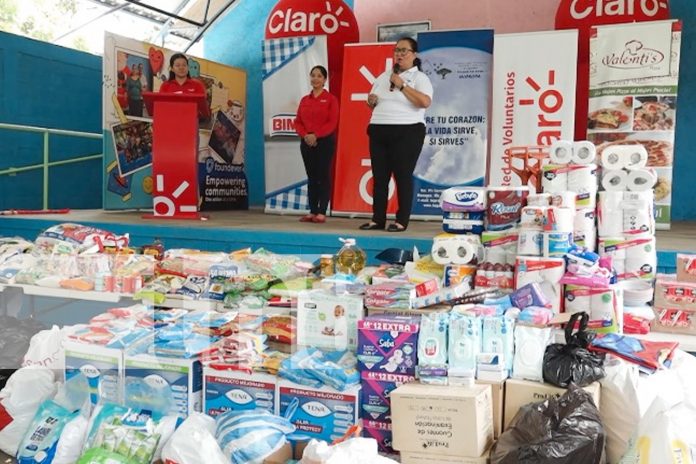 3 Foto: Claro Nicaragua lleva esperanza y alegría al Hogar Pajarito Azul/TN8