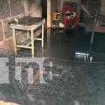 Incendio en Juigalpa deja cuantiosos daños materiales Foto: Fuego consume parte de vivienda en Juigalpa, Chontales/TN8