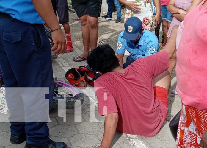 Foto: Accidente en Rivas /TN8