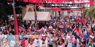 Foto: Jinotepe rinde tributo a los mártires /TN8