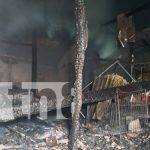 Incendio destruye negocio en Ometepe y causa pérdidas millonarias Foto:Emergencia en Ometepe: Incendio consume local en minutos/TN8