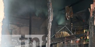 Foto:Emergencia en Ometepe: Incendio consume local en minutos/TN8