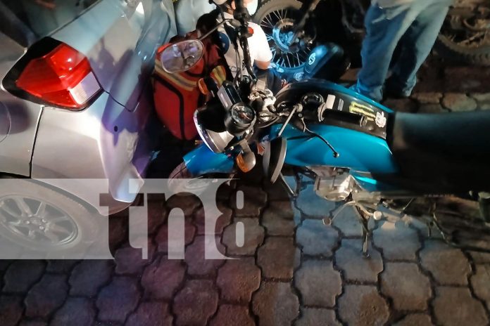 Foto: Accidente en el barrio San Antonio del municipio de Jinotega/TN8