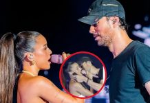 Foto: Enrique Iglesias y Emilia Mernes protagonizaron un momento/ Cortesía