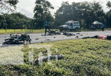 Viaje sin regreso: Motociclistas en Juigalpa fallecen en violento choque Foto: Carretera que conduce de Juigalpa hacia Managua/ TN8