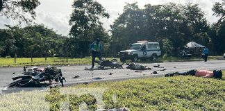 Foto: Carretera que conduce de Juigalpa hacia Managua/ TN8