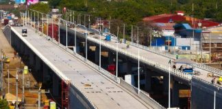 Foto: Paso a Desnivel de la Pista Héroes de la Insurrección, Managua