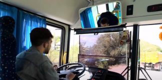 Foto: Experiencia desde un bus de Managua con Julio César Payan / TN8
