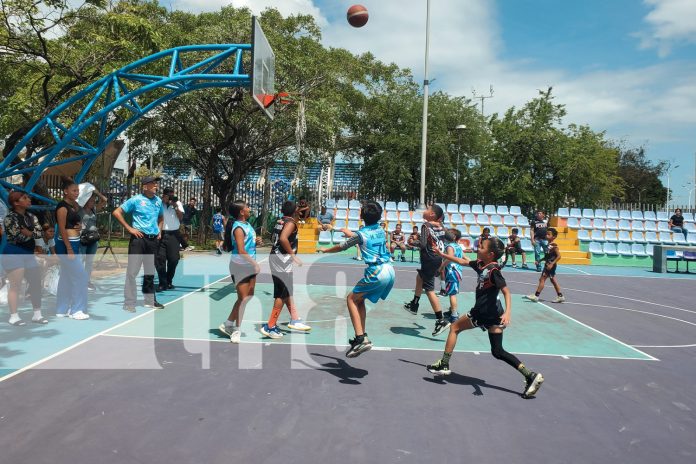 Foto: Campeonato de baloncesto de los Juegos Juveniles Managua 2025/ TN8