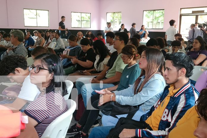 Foto: Universidad Central de Nicaragua (UCN) se realizó la proyección de cine ambiental en Managua/ TN8 Foto: Universidad Central de Nicaragua (UCN) se realizó la proyección de cine ambiental en Managua/ TN8