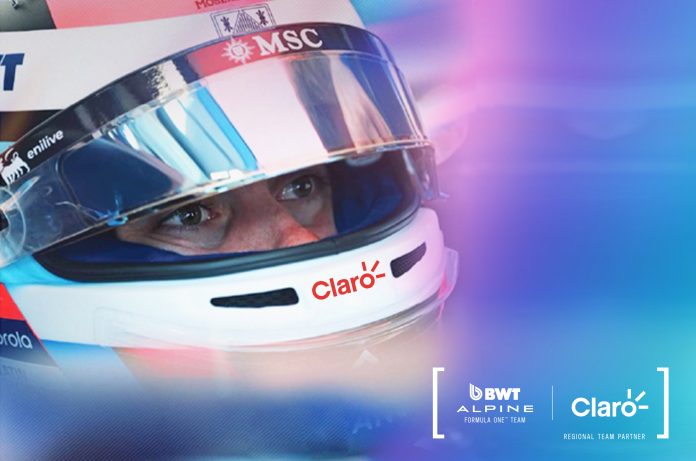 PORTADA HORIZONTAL FC copy Foto: El equipo BWT Alpine de Fórmula 1 se conecta con Claro como su partner regional / Cortesía