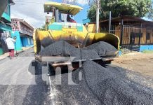 Foto: Barrio 8 de Marzo celebra nuevas calles asfaltadas /TN8
