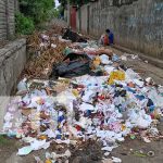 Ratas, moscas y malos olores: el drama del barrio Jorge Dimitrov, Managua Foto: Barrio Jorge Dimitrov, en Managua, con una gran acumulación de basura / TN8