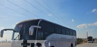 Foto: Buses en el Caribe Norte de Nicaragua / TN8