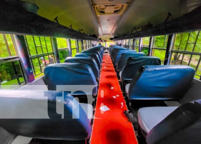 Foto: Violento robo en un bus de transporte colectivo en una zona de Jinotega / TN8 Foto: Violento robo en un bus de transporte colectivo en una zona de Jinotega / TN8