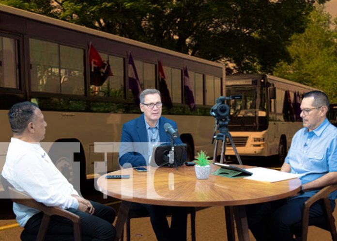 Foto: Estudio TN8 aborda temas de multas a transportistas de Managua