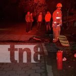 Desgarrador: Muere calcinado en trágico accidente en la carretera Jalapa-Teotecacinte Foto: Muere calcinado tras horrible accidente en carretera de Jalapa a Teotecacinte / TN8
