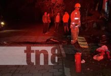 Desgarrador: Muere calcinado en trágico accidente en la carretera Jalapa-Teotecacinte Foto: Muere calcinado tras horrible accidente en carretera de Jalapa a Teotecacinte / TN8