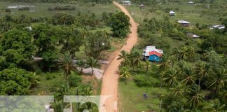 Foto: Mejoramiento de caminos en el Caribe Norte / TN8