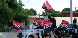 Foto: Dianas en barrios de Managua por la celebración del 46/19