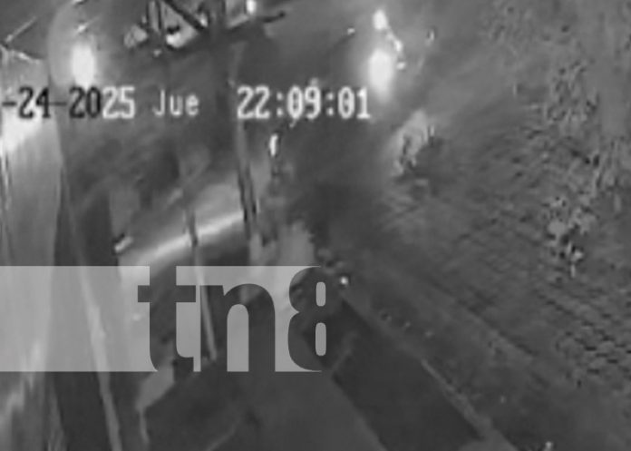 Foto: Accidente de tránsito en Villa Austria, Managua / TN8