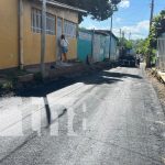 Foto: Nuevas calles en el barrio B-15, Managua / TN8