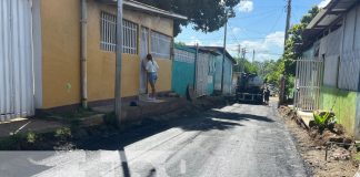 Foto: Nuevas calles en el barrio B-15, Managua / TN8