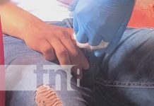 ¡Engrasó la cadena y perdió la falange! Curioso accidente en Estelí Foto: Casi pierde el dedo por dar mantenimiento a su moto en Estelí / TN8