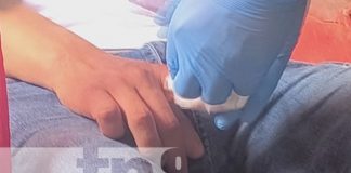 Foto: Casi pierde el dedo por dar mantenimiento a su moto en Estelí / TN8