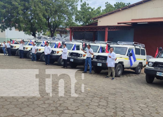 Foto: Nuevas ambulancias para el sistema de salud de Nicaragua / TN8