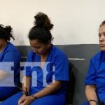 Sin miedo ni permiso: entraron a casa en El Crucero y ahora serán juzgadas Foto: Trío de ladronas en el banquillo judicial en Managua / TN8