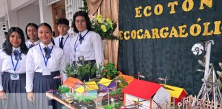 Foto: ECOTÓN en colegio de Altagracia, Ometepe / TN8