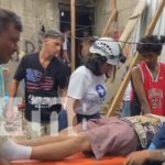 Del segundo piso al suelo: jovencito sufre caída en una vivienda de Estelí Foto: Obrero cae de una vivienda en Estelí / TN8