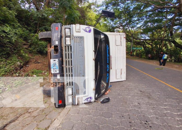 Foto: Accidentes con camiones en Nueva Segovia / TN8