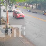 Foto: Imprudencia desata el caos en el barrio Largaespada /TN8