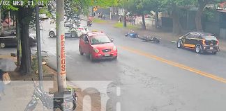 Foto: Imprudencia desata el caos en el barrio Largaespada /TN8